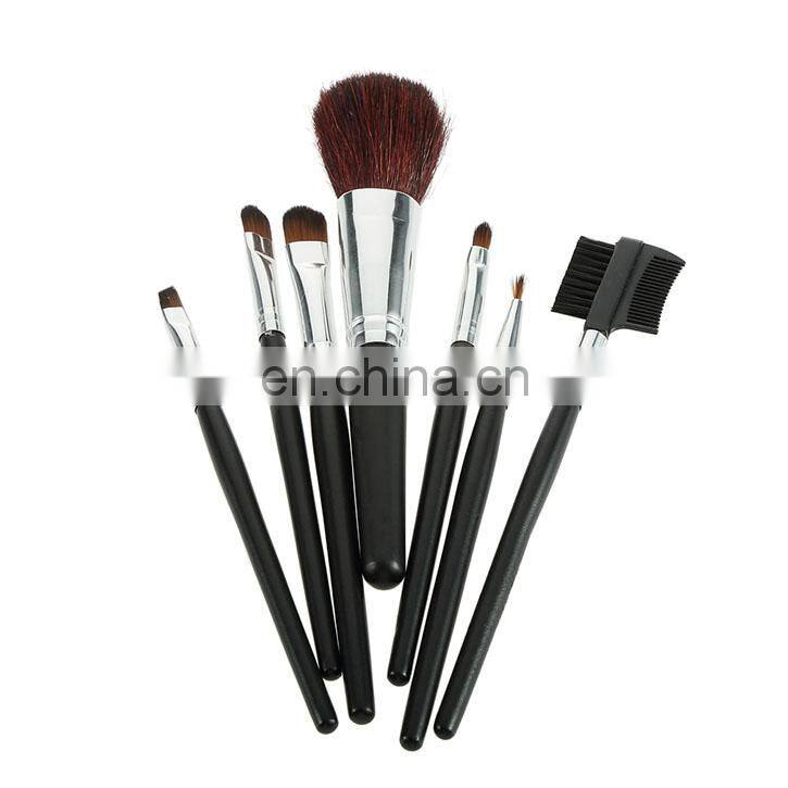 7pcs Professional Portable Makeup Brushes Make Up Brushes Cosmetic Brushes Factory Wholesale