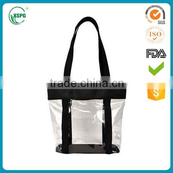 2016 Hot sale foldable cosmetic PVC bags with handle with best price