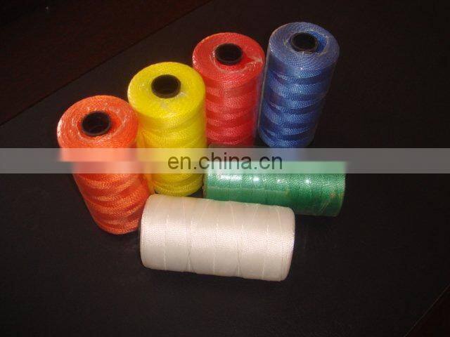 Jc  Good Quality  brown white high nylon 66 fishing net twine nylon twisted twine