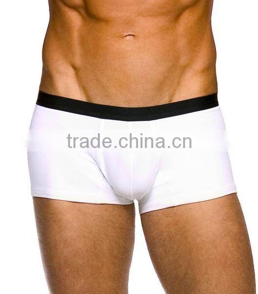 AUD002 Men's Boxers Shorts Swim Solid Color Sexy Underwear Wholesale