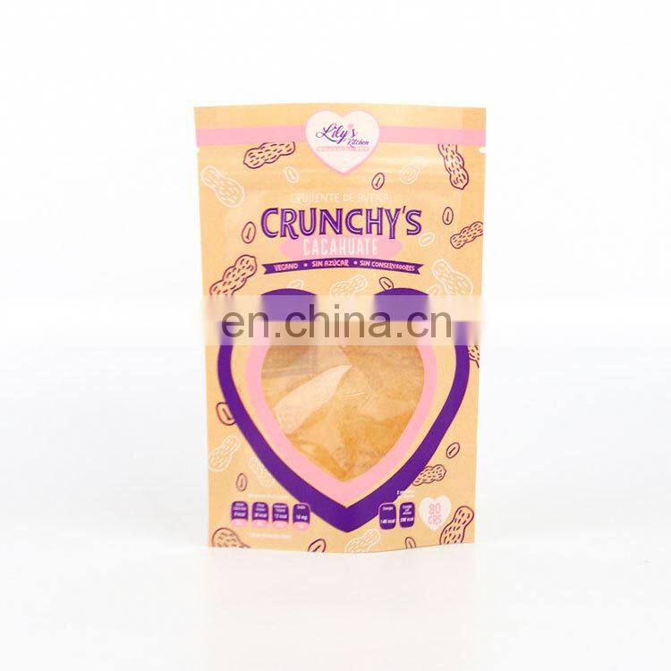 Biodegradable plastic bags wholesale plastic food packaging bags with zip lock