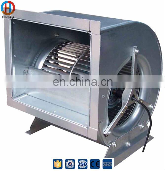 Galvanized Steel 12V /36V DC Cooling Air Inline Centrifugal Blower Fan