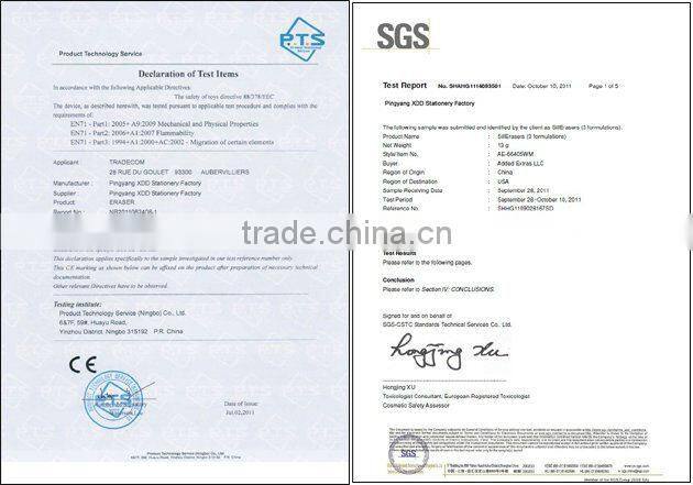 cool eraser stimulational 3D saber eraser