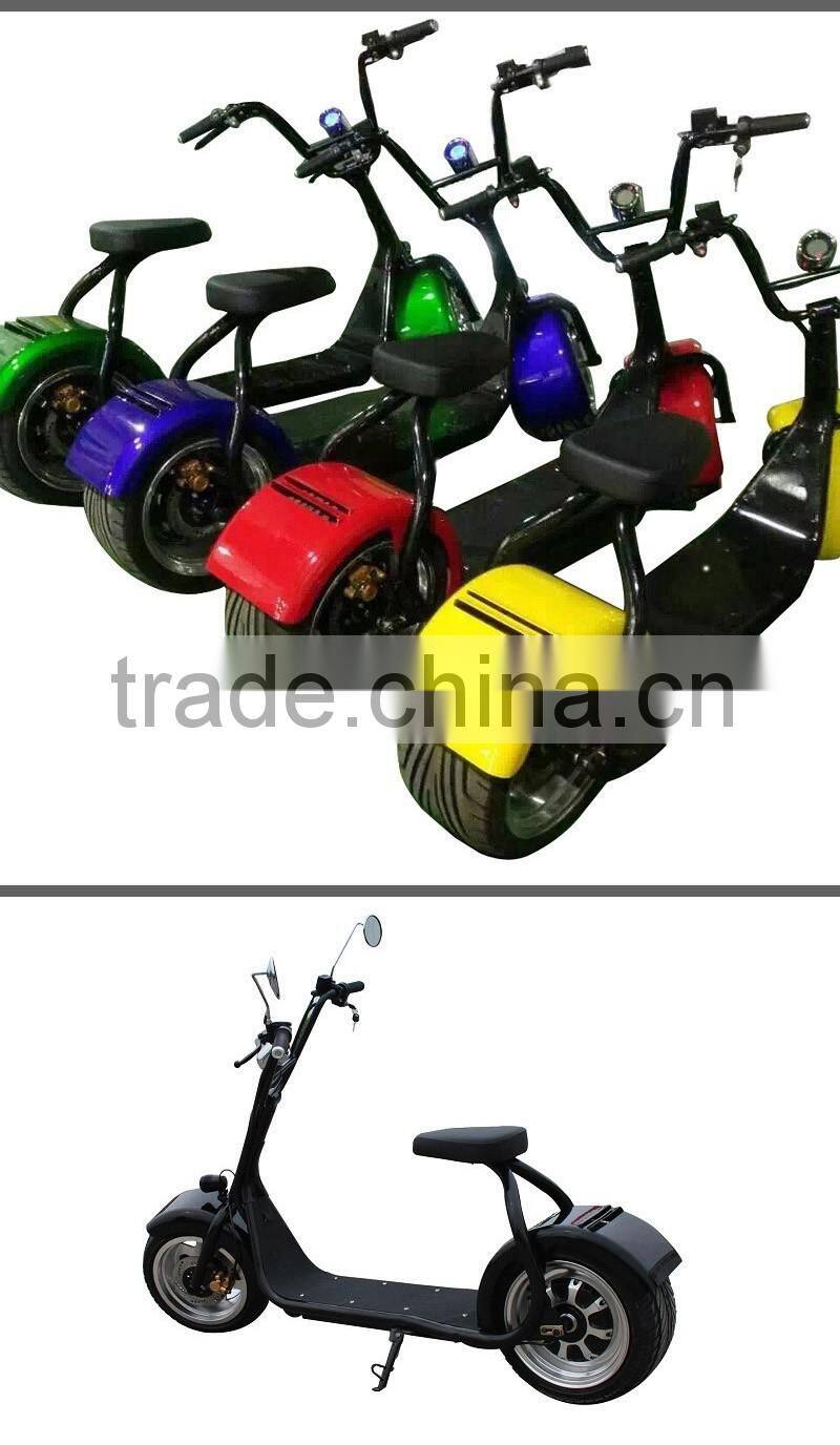 2016 Popular City Scooter 800W Two Wheels Electric Citycoco Self Balancing Motorcycle With Hydraulic Brake Function