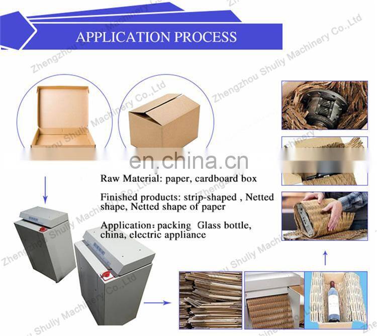 Industrial Cardboard Shredder Honeycomb Cardboard Machine