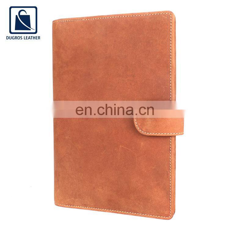 Wholesale Supplier of Best Quality Nickle Fitting Chairman Lining Material Genuine Leather Journal Notebook