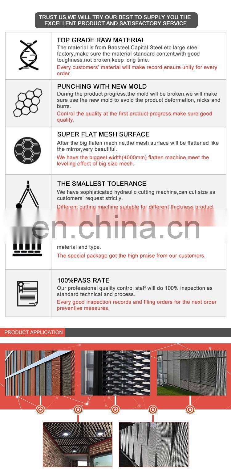 Factory sale expanded metal mesh sheet for fence