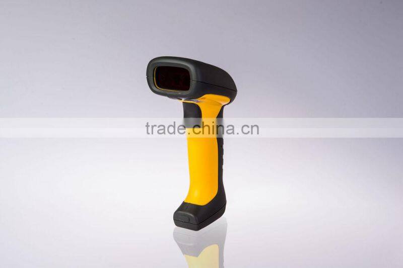 RD - 6870W Wireless Waterproof Handheld Laser USB Barcode Bar Code Scanner Scan Gun with Base memory