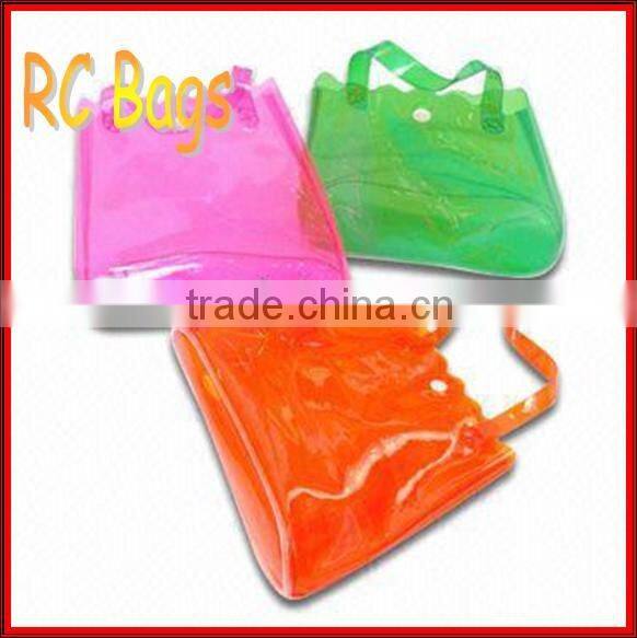 pvc bag transparent for beach