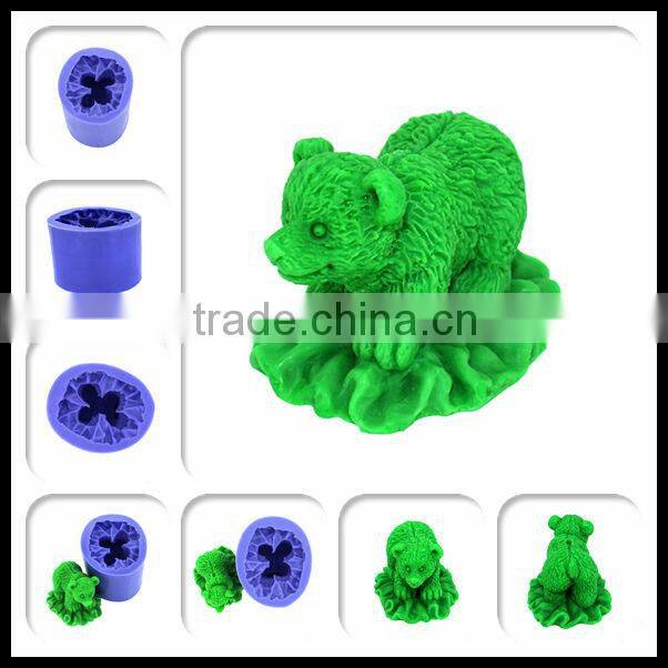 Halloween Pumpkin Creator Handmade soap mold silicone rubber candle molds LZ0119