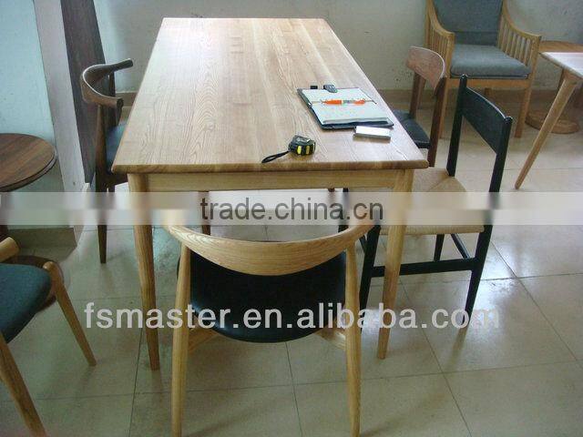 2013 hot sale solid wood dining table office table