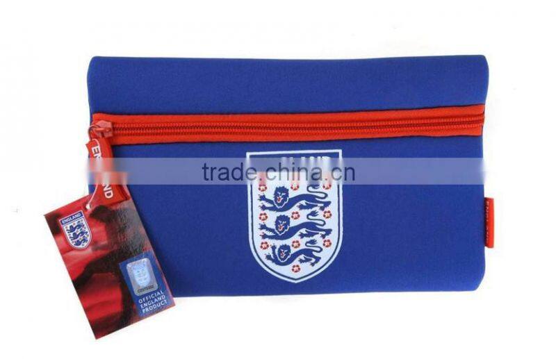 promotional christmas gifts, !hot selling colorful neoprene pencil case for gilrs