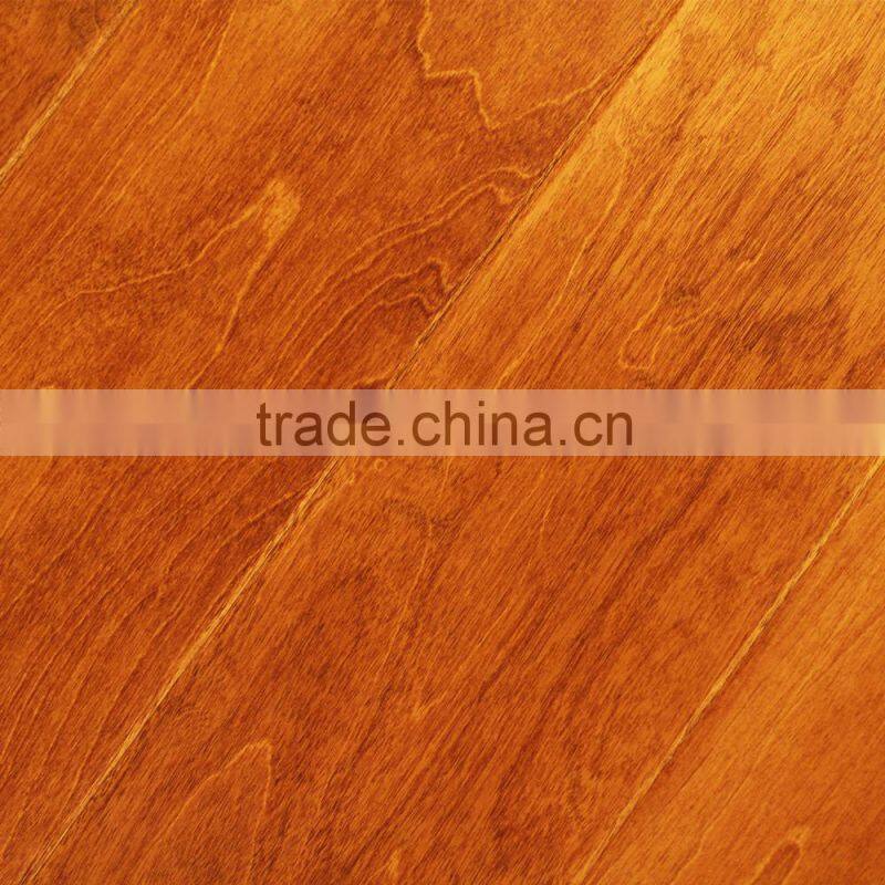 Multilayer Engineered Birch Flooring Smooth surface 910*127*15/2mm
