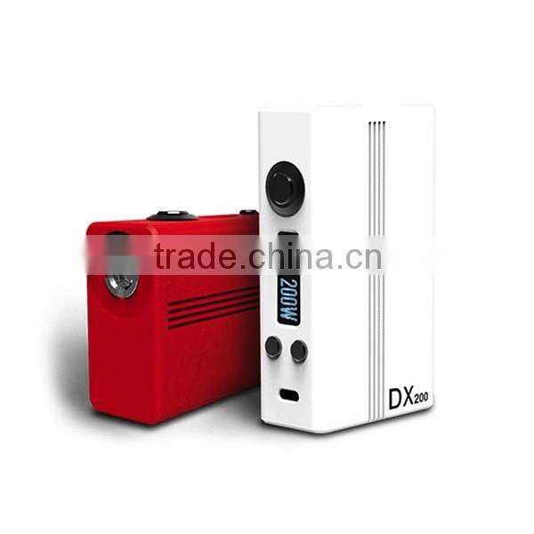 Wholesale price newest e cig mod DX 200W with dna200 chip factory price 100% original Hotcig DX 200W TC Box Mod