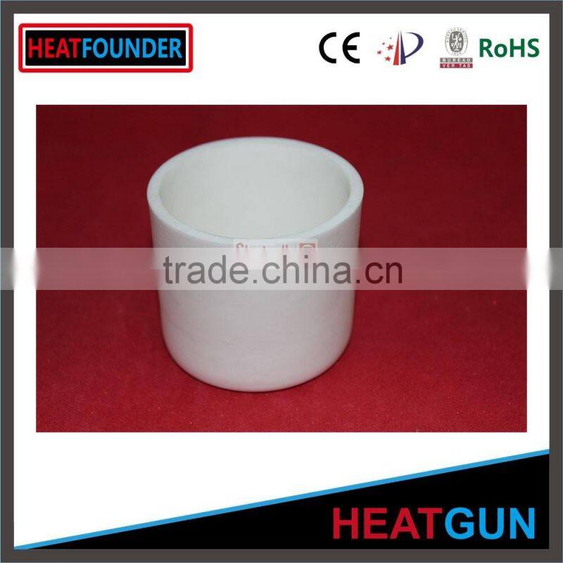 HOT SALE 99% HIGH PURITY ALUMINUM ALUMINA CERAMIC CRUCIBLE CERAMIC BOAT CRUCIBLE CRUCIBLES FOR MELTING STEEL