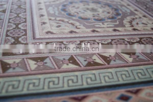 Natural rubber custom digital printed antique cast iron door mat for indoor