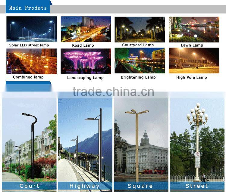 Wind Solar Hybrid Street Light Used Street Light Poles