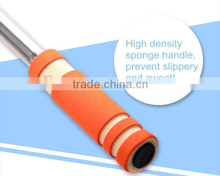 All-In-One Mini Foldable smart phones Monopod tripod,wired Selfie Stick QC32