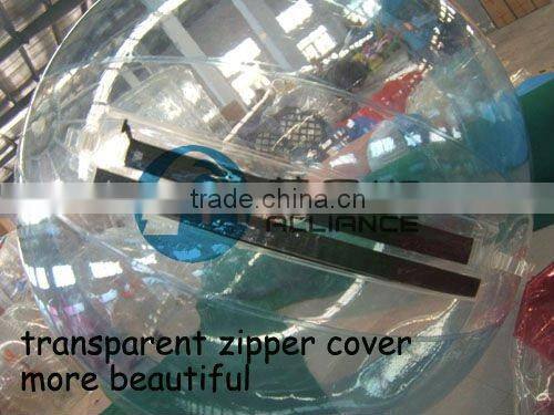 water ball TIZIP zipper TPU handles