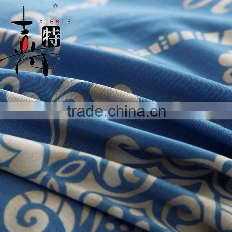 Plain style high quantity 100% cotton printed bedding sets