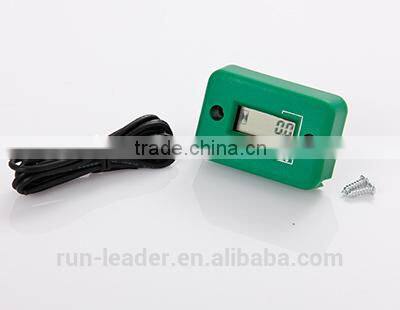 Digital Inductive Waterproof Tachometer Hour Meter Used For Gasoline Engine 2/4 Stroke