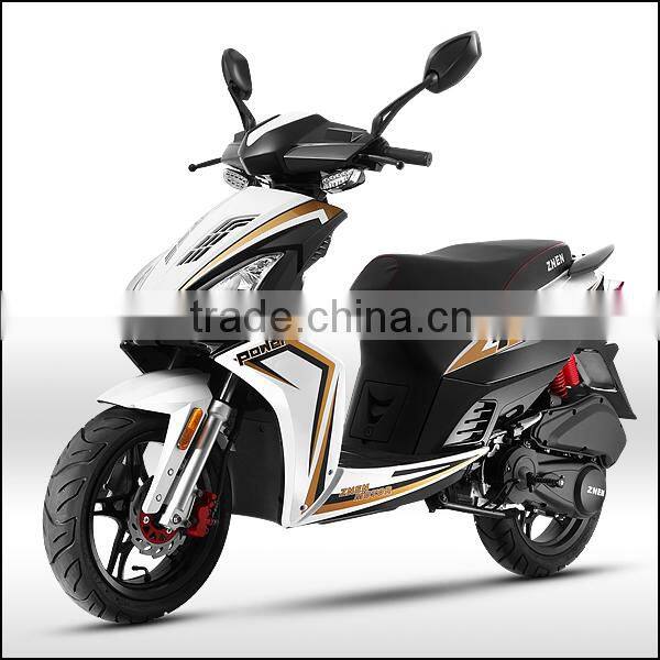 A9--2016 ZNEN popular gas scooter 125CC with EEC EPA DOT Self-development and patent products LED light cheap 125CC scooter