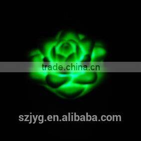 Color Changing Flower Shaped Floating Candles Flashing Flashing Plastic Toy Flower Shape Led Candle