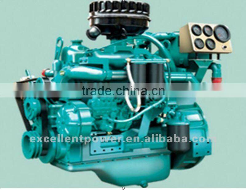 4-cylinder marine diesel engine