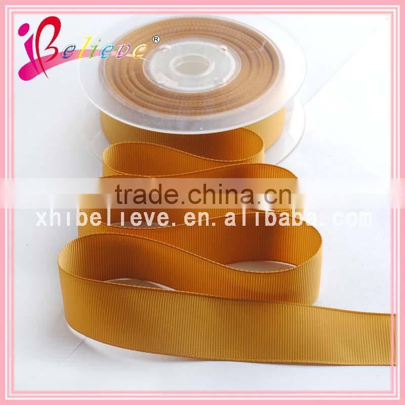 Wholesale promotional price customized grosgrain classical ribbon