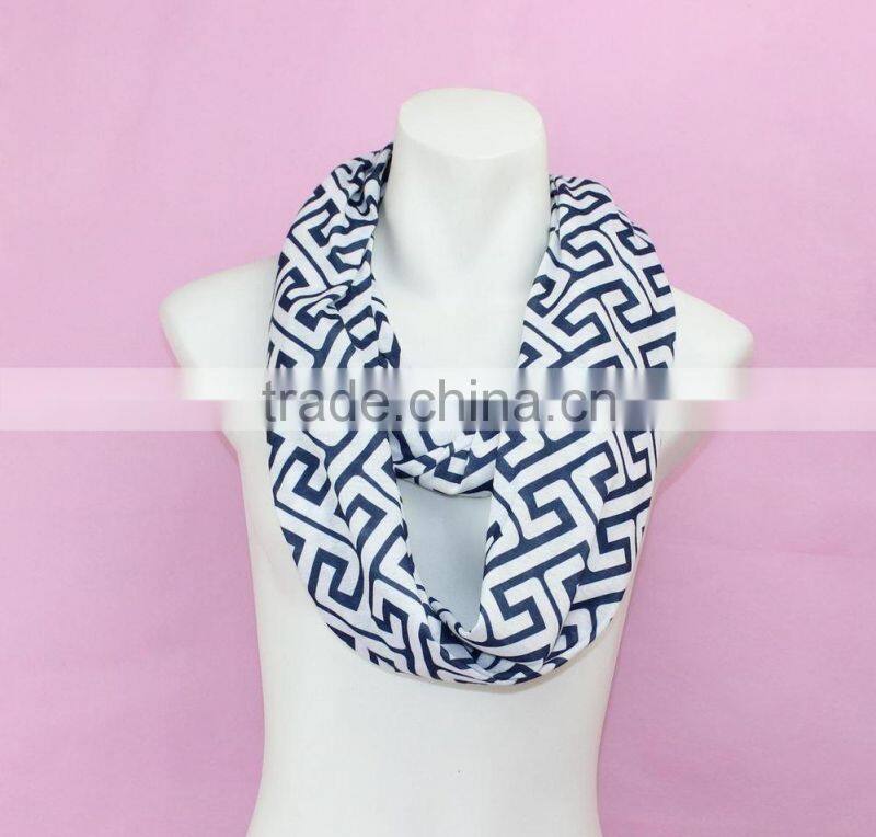 Hot Selling Elegant Fascinating Fashion Arab Muslim Lady Infinity Scarf