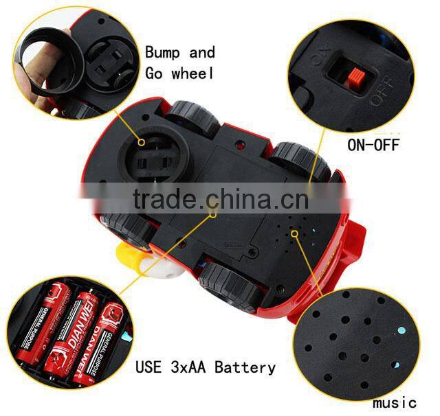 Best selling Plastic material Electric & BO Car Toy Vehicle Made in China