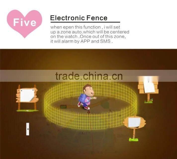 China manufacturer Best selling hidden gps kids tracker watch with one key emergency call for kids