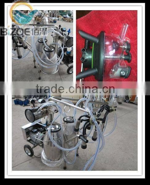 electric/high quality/stainless steel/25L goat milking machine