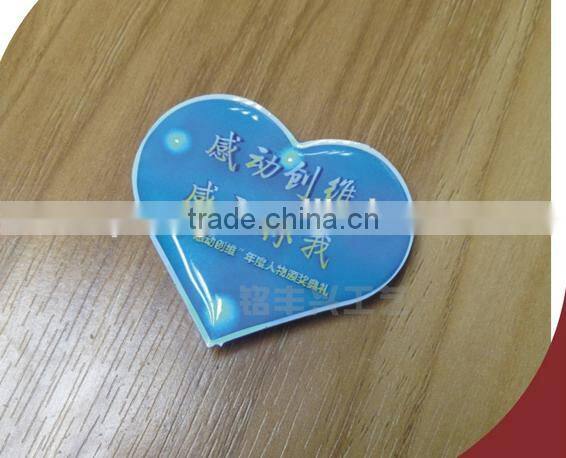 Heart shape led brooch ,mix styles flashing heart badge love brooch for party decoration ,cheap wedding party gift