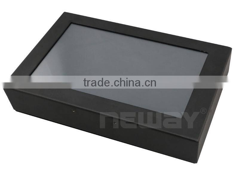 metal housing 8 inch widescreen tft lcd open frame cctv touch monitor