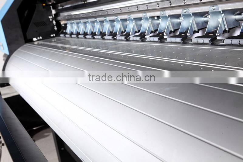 1.6m or 1.9 Sublimation printer, high speed Sublimation printer in Guangzhou, Up to 55sqm/h, Double CMKY color