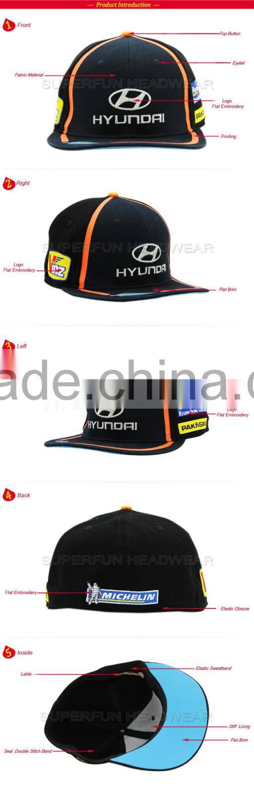 new product 2015 custom snapback cap