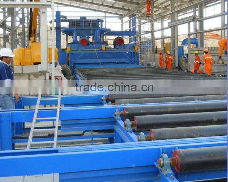 Effective steel plate shot blasting machine