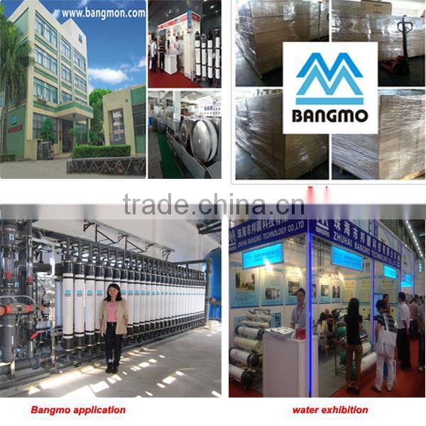 2016 hot 4'' hollow fiber uf water filter membrane for water treatment