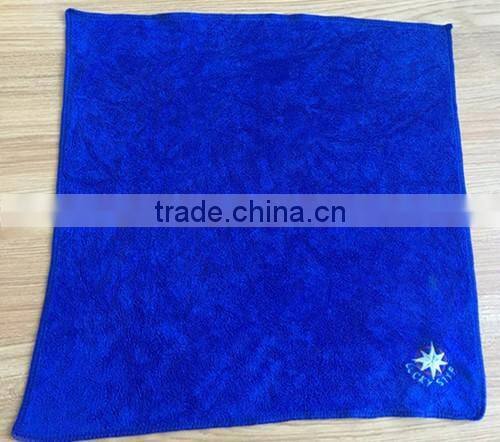 Sale Promotion Embroidered Logo Personalized Microfiber Towel
