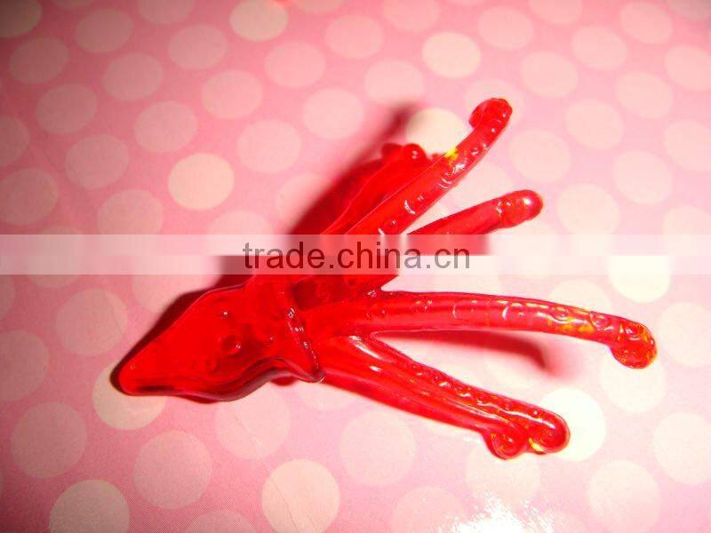 Deco VINTAGE make in china food grade rare plastic beefsteak cocktail markers