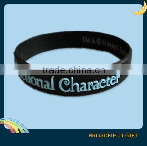 2014 NO1 silicone wristbands for men for promotion