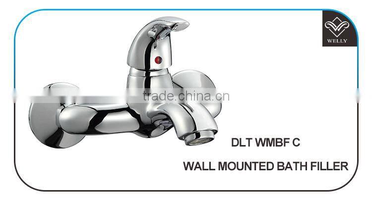 Wall Mounted Style Durable Washroom Water Basin Faucet