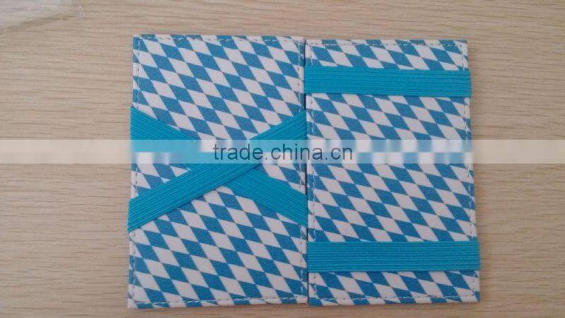 High Quality Promotion Custom Real Leather Printing Magic Wallet