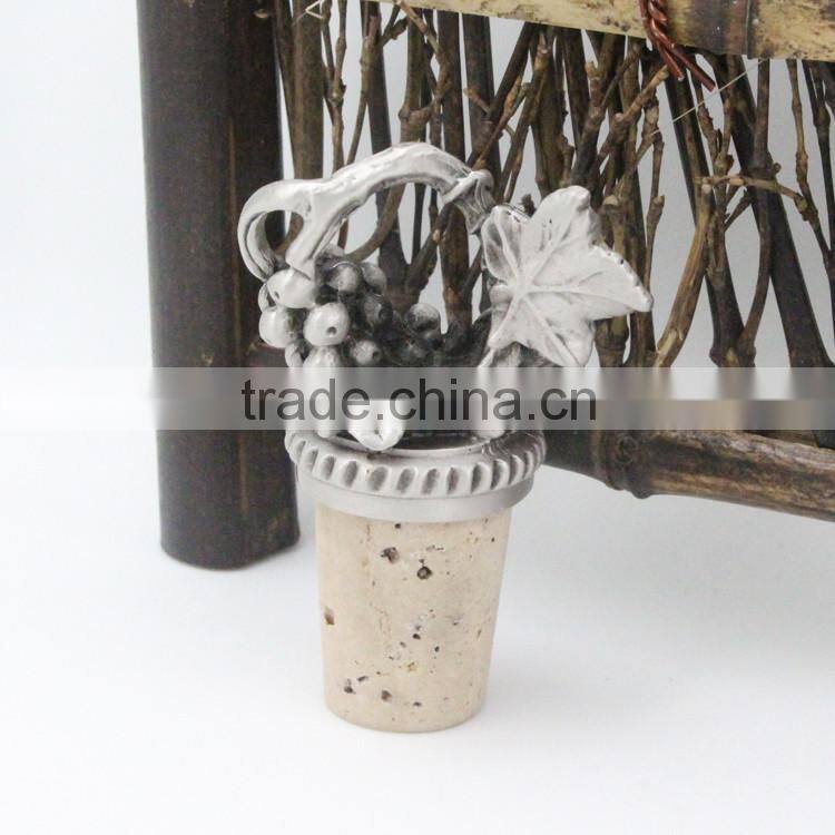 custom cork wine bottle stoppers