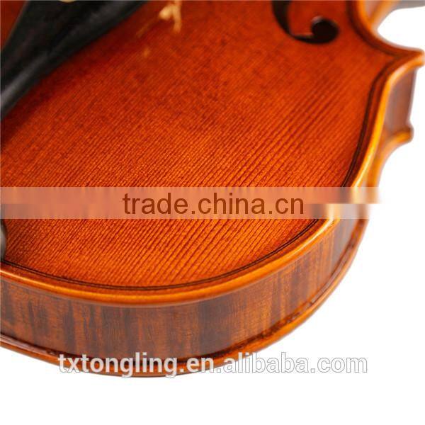 (TL004-3) High Quality Flamed Violin Painted Violins 4/4, 3/4
