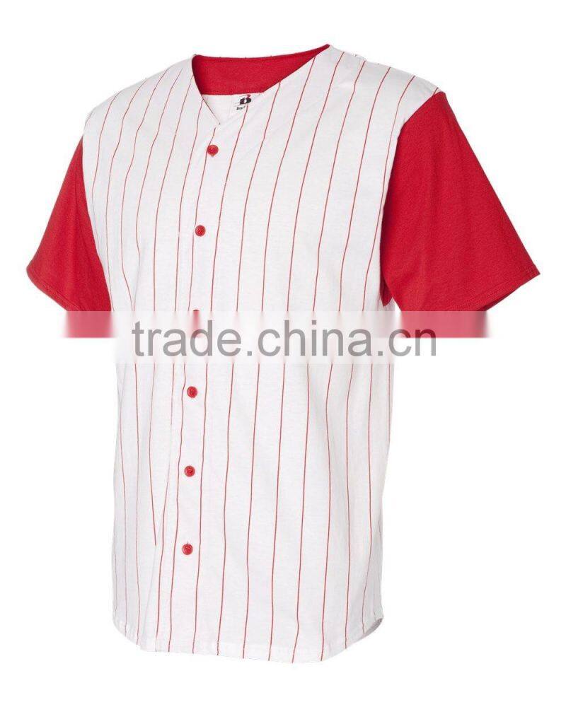 casual buttonup baseball jersey,customized new style buttonup baseball jersey,custom new product buttonup baseball jersey