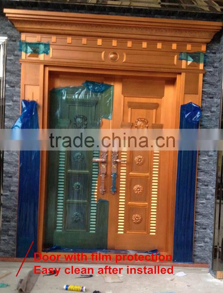 Luxury main door entrance gate COPPER DOOR brass door, extra security & stylish pattern