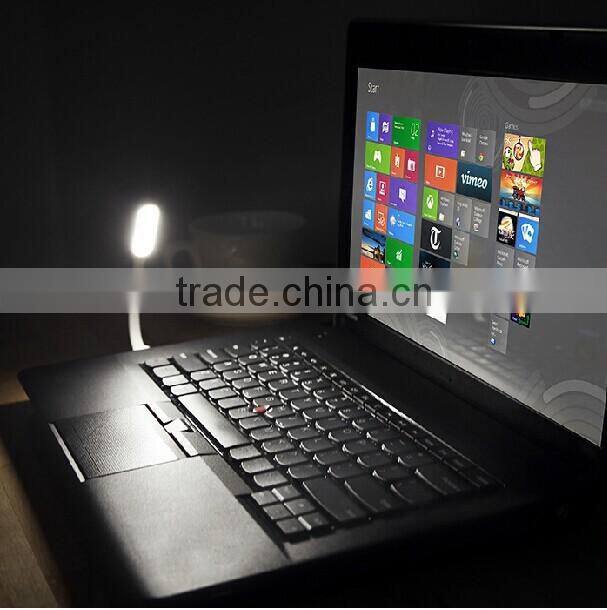 Portable USB LED Light Bendable Mini Lamp USB Port PC Power Bank Partner Computer Tablet PC