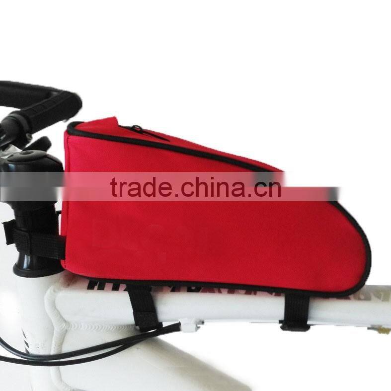 2016 Hot Sale Cycling Sport Bike Accessories Bicycle Frame Pannier Front Tube Bag